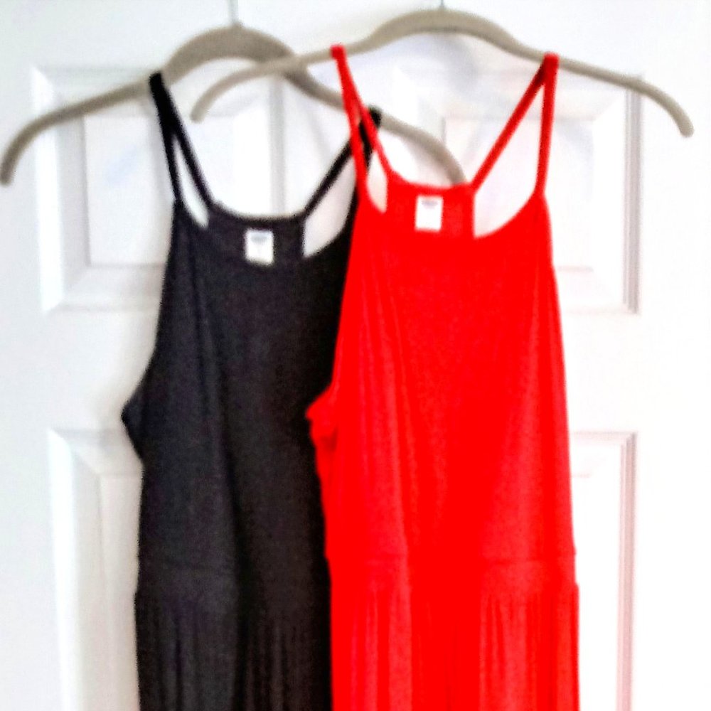 Two for One DEAL! Black and red maxi dresses!